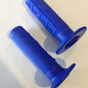 Money Back Guarantee Blue Moto Cross Performance Grips - 7/8" - (02-2416)