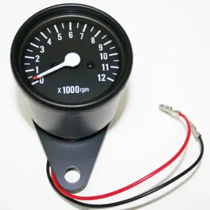Markdown 4:1 Mini Tachometer ~ All Black (03-0775)