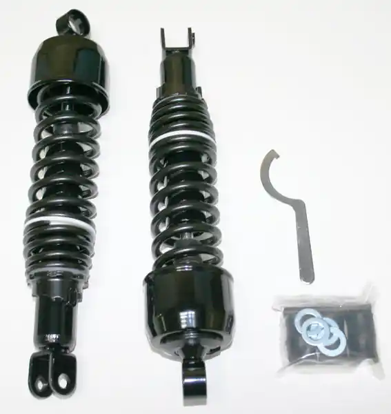 All Black Shock Absorber Set ~ 335mm Eye to Clevis - (06-3598) Factory Price