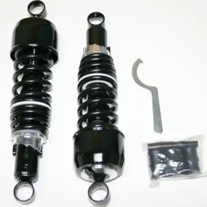 All Black Shock Absorber Set ~ 290mm Eye to Eye - (06-3599) Free Shipping