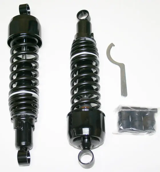 Authentic All Black Shock Absorber Set ~ 325mm Eye to Eye - (06-3600)