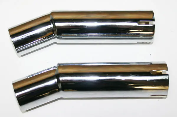 Sale Chrome Upswept Muffler Extension Set (07-4637)