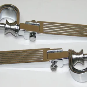 Custom Ribbed Chrome Crash Bar Highway Footpeg Set (14-2014) Buy Today