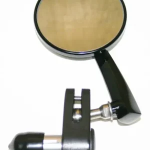 Bar End 3" Mirror ~ Black ~ Right Side (16-4659) Authentic