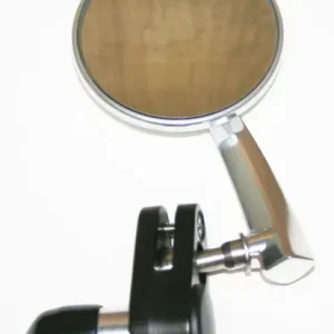Bar End 3" Mirror ~ Polished Aluminum ~ Right Side (16-4661) Place Order