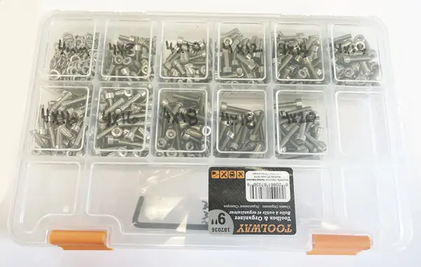 Carb Rebuild Shop Kit - 4mm x 800 Bolt/Washer Assortment (28-6936) Trusted Brand