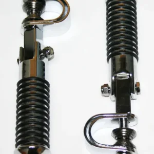 Custom Sundance Chrome Crash Bar Highway Footpeg Set (29-0534) Money Back Guarantee