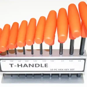 T Handle Hex Key Set (SAE Type) (35-0053) Buy Today