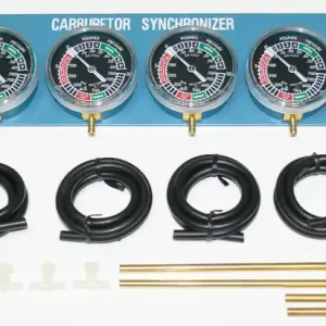 Budget Carburetor Synchronizer Vacuum Gauge ~ 2,3,4 Cylinders (35-0085)