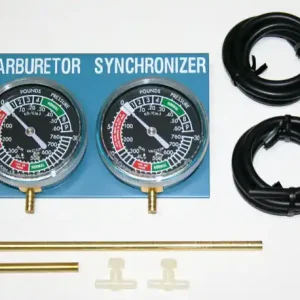 Carburetor Synchronizer Vacuum Gauge ~ 2 Carb Synchronizer (37-0003) Super Sale