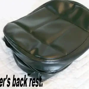 Direct From Manufacturer Black Driver Back Rest Cover (48-9208)