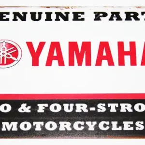 Yamaha (Genuine Parts) - Tin Sign (61-0018) Trusted Brand