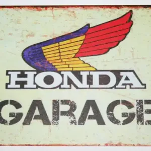 Honda Garage - Tin Sign (61-0023) Crafted