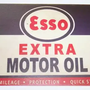 Premium Esso Extra Motor Oil - Tin Sign (61-0039)