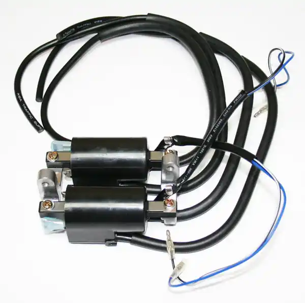 Stock Type Ignition Coil Set/2 With Brackets (65-6507) Limited Offer