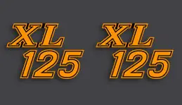 Side Cover Decal Set (73-0635) No Minimum Order