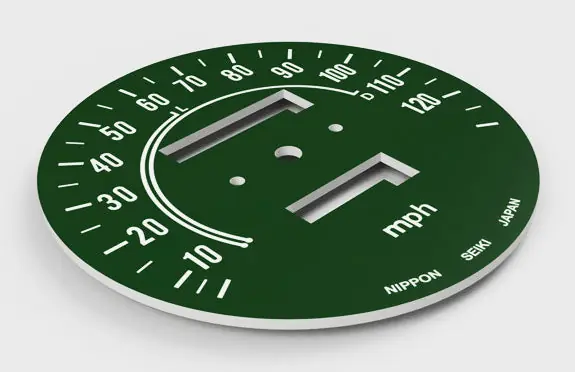 Super Sale CB750A 1976 Speedo Face Plate & Gear Indicator Decal Set ~ MPH (73-0644)
