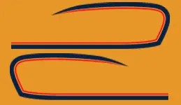 CB400F 1977 Gas Tank Stripe Decal Set ~ Parakeet Yellow (73-0697) Cheap