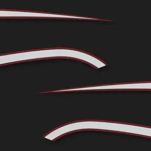 CB750SC 1982 Gas Tank Stripe Decal Set (73-0714) One Day Deal
