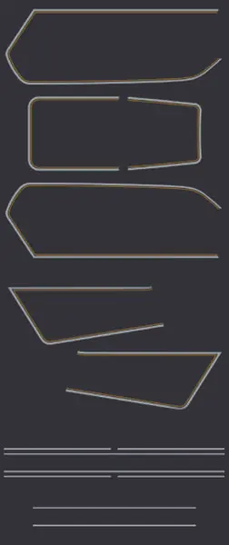 Must Have GL1100K 1980 Complete Decal Set (73-0745)
