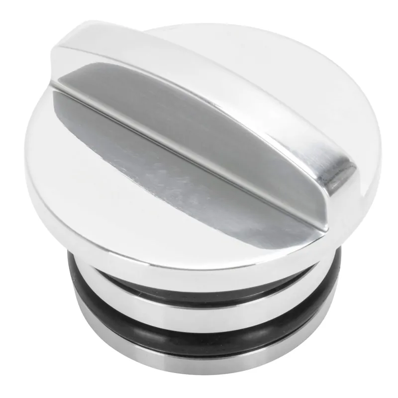 Trusted Brand Blade Style Push-in Oil Plug - Polished