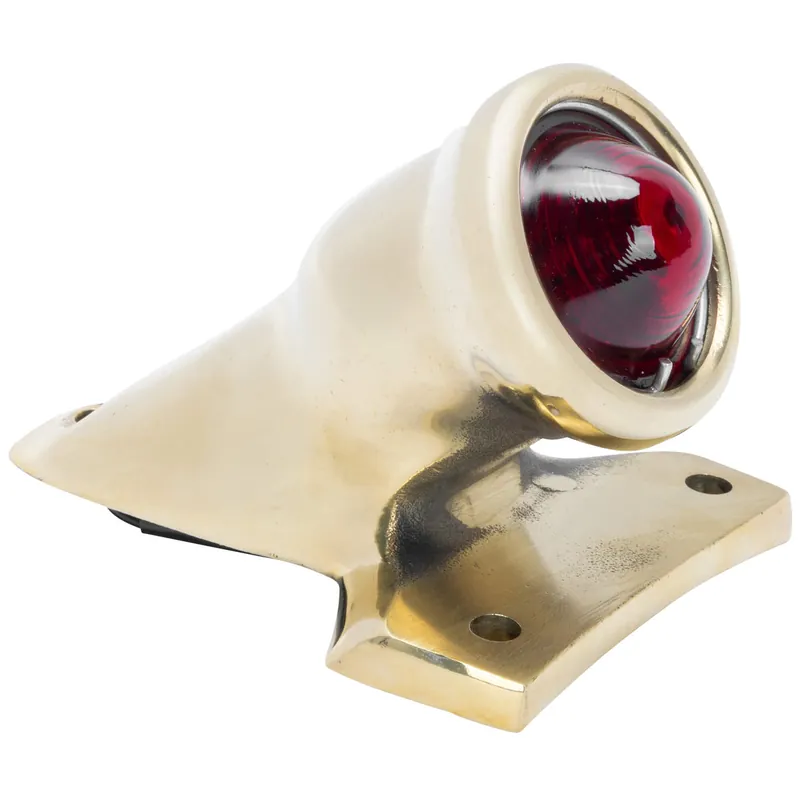Crocker Style LED Tail Light - Brass Hot Deal