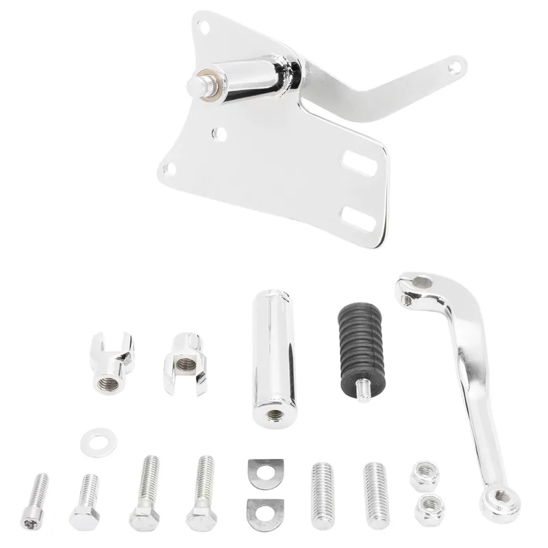 Midway Mid Controls 1970-1984 Harley-Davidson Shovelhead 1984-1999 Evo - Chrome Premium