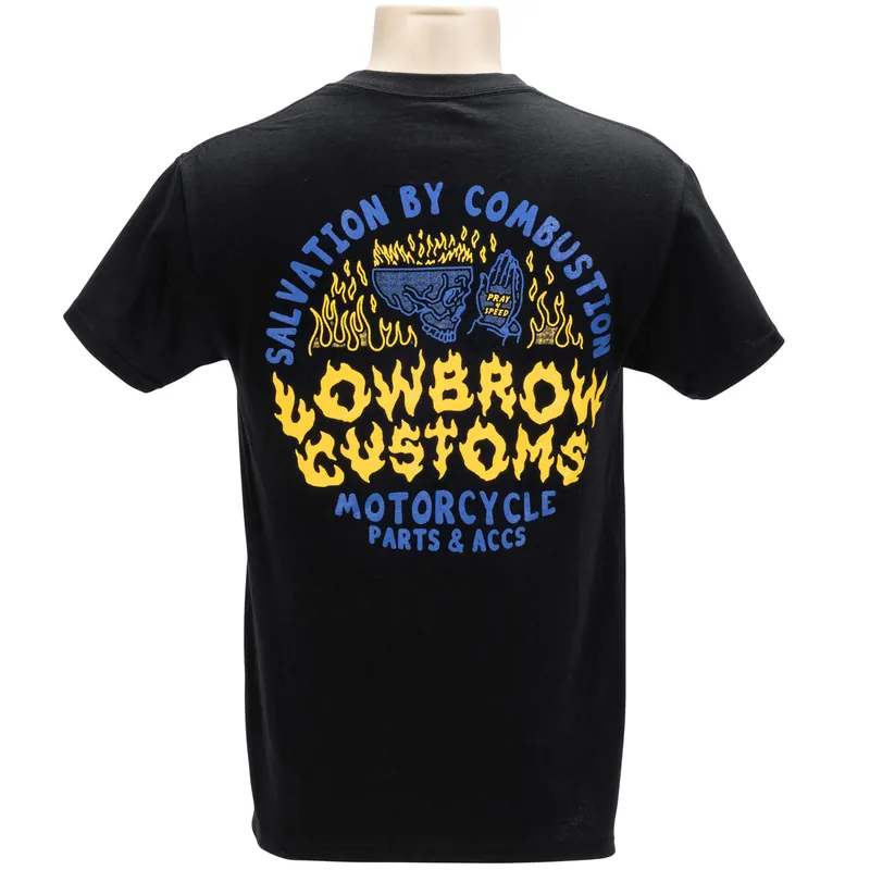 Salvation By Combustion T-Shirt - Black Certified