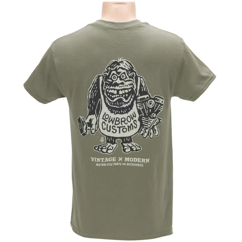 Caveman T-Shirt - Olive Final Sale