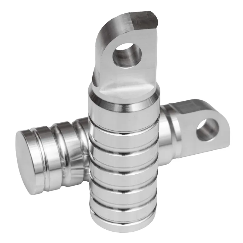 Bargain FTCL - SHoRTi Foot Pegs - 7075 Aluminum - Raw Machined Finish