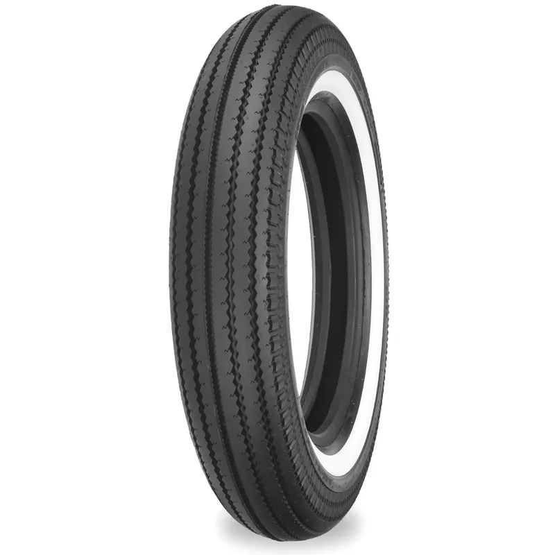 Money Back Guarantee Super Classic 270 Whitewall Front/Rear Motorcycle Tire - 5.00-16 72H