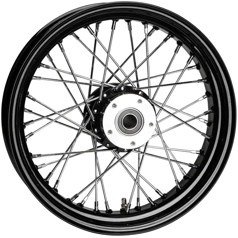 16 x 3.50 40 Spoke Black Single Disc Front Wheel fits 1986-99 Harley-Davidson FLST Exclusive