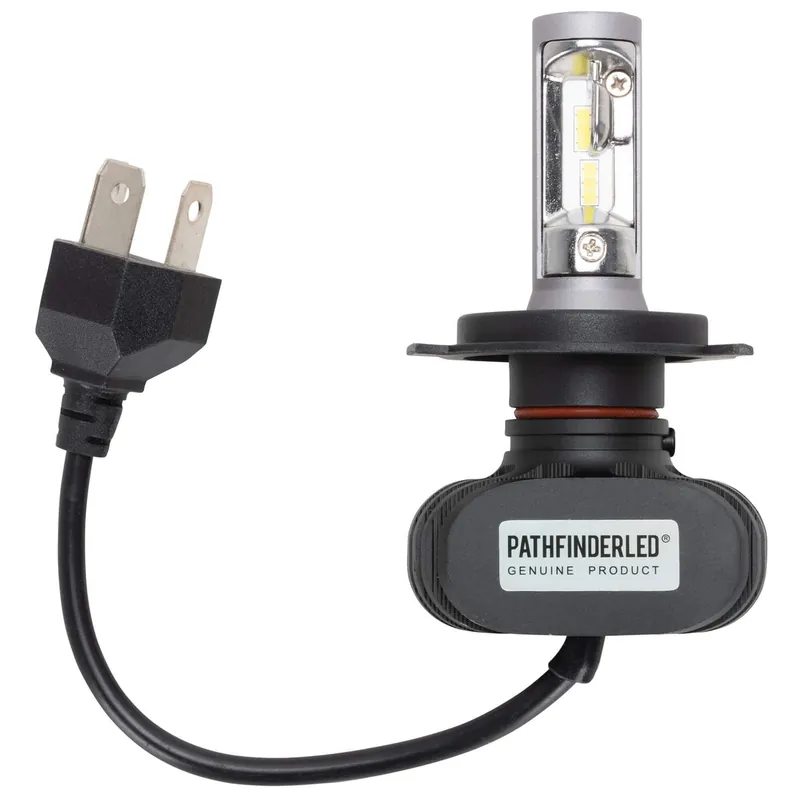 Replacement Fanless LED H4 Headlight Bulb Special Discount