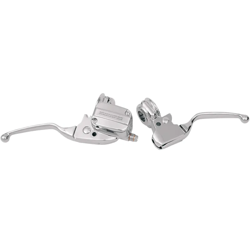 Certified Brake/Mechanical Clutch Controls Kit - Chrome - 2008-13 Harley-Davidson FLHX/FLHT/FLTR/FLHR