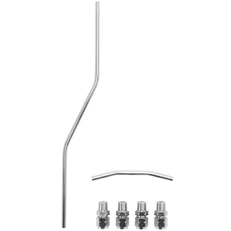 Best Price Rocker Oil Lines - Chrome - 1966-84 Harley-Davidson Shovelhead