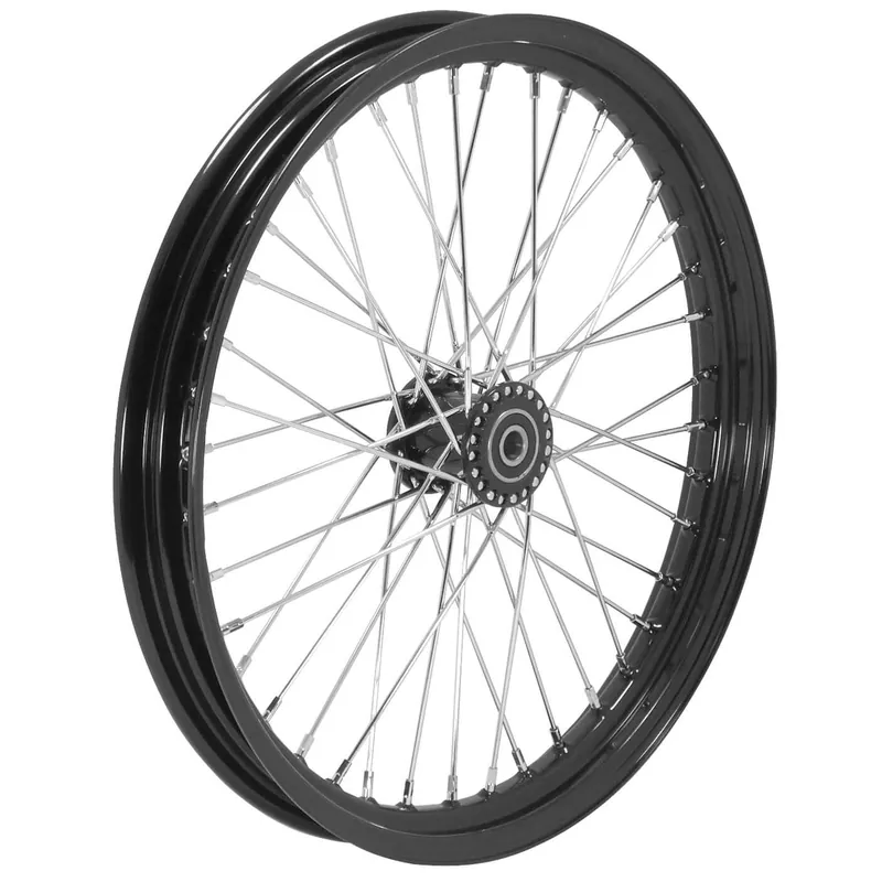 Secure Checkout 21 x 2.15 Black Front Spool Wheel