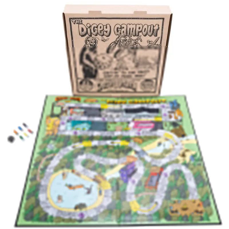 The Dicey Campout Board Game Special Offer