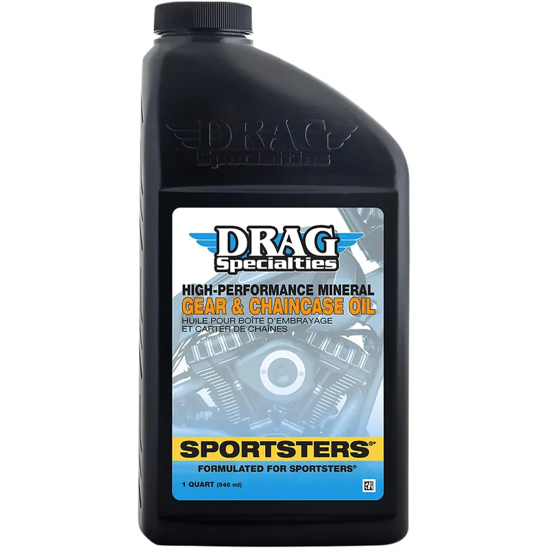 Crafted High-Performance Mineral Gear and Chaincase Oil for Sportsters - 1 quart