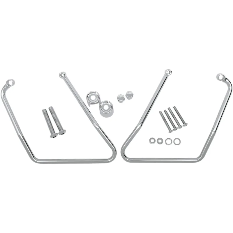 Limited Edition Chrome Saddlebag Support Brackets - 1994-2003 Harley-Davidson Sportster XL
