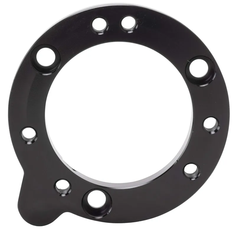 High Quality S&S Super E/G Carburetor Adapter for CV Air Cleaners - Black