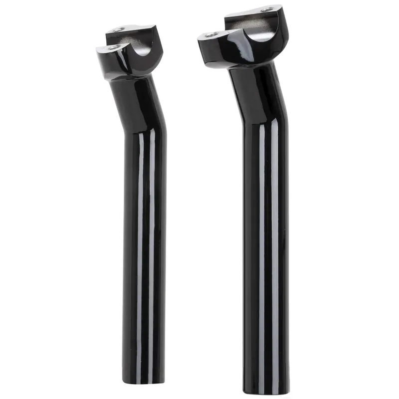 8-1/2 inch Pullback Handlebar Riser Set - Black Instant Buy