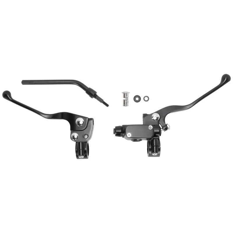Warranty Included Brake/Mechanical Clutch Control Kit for 1 inch Handlebars - 7/16 inch Bore - Black