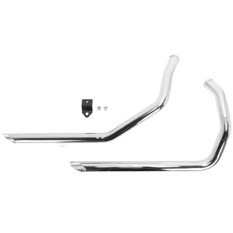 Must Have MCM Slash Cut Drag Pipes 1986-2003 Harley-Davidson Sportster - Chrome