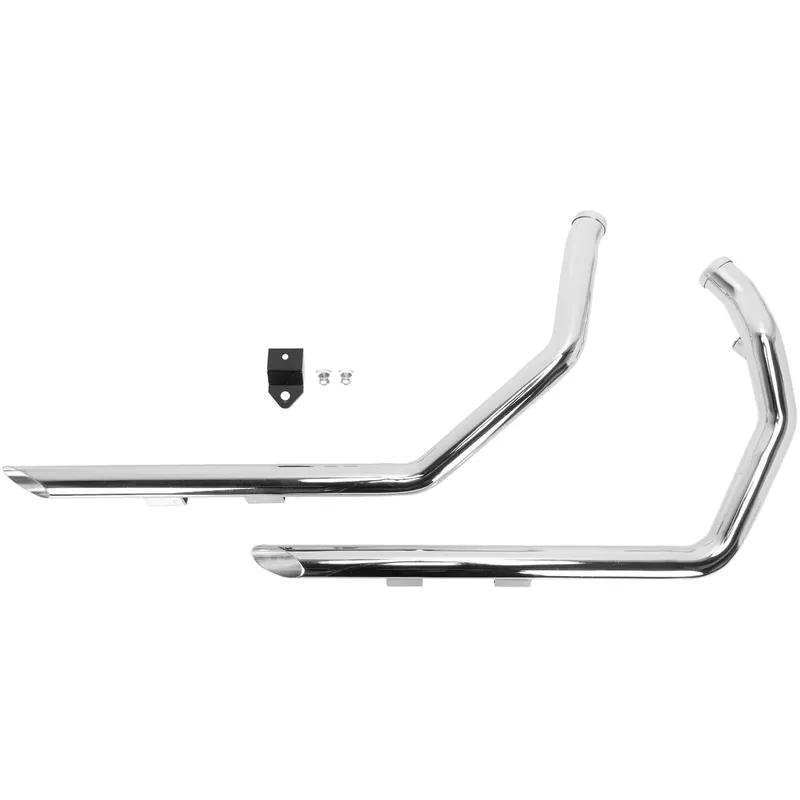 Same Day Shipping MCM Slash Cut Drag Pipes 2004-2013 Harley-Davidson Sportster - Chrome