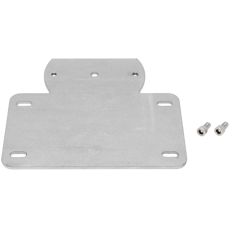 Exclusive Weld-On Steel Light Mount With License Plate Bracket - Prism Supply Co. Box Chopper Tail Light