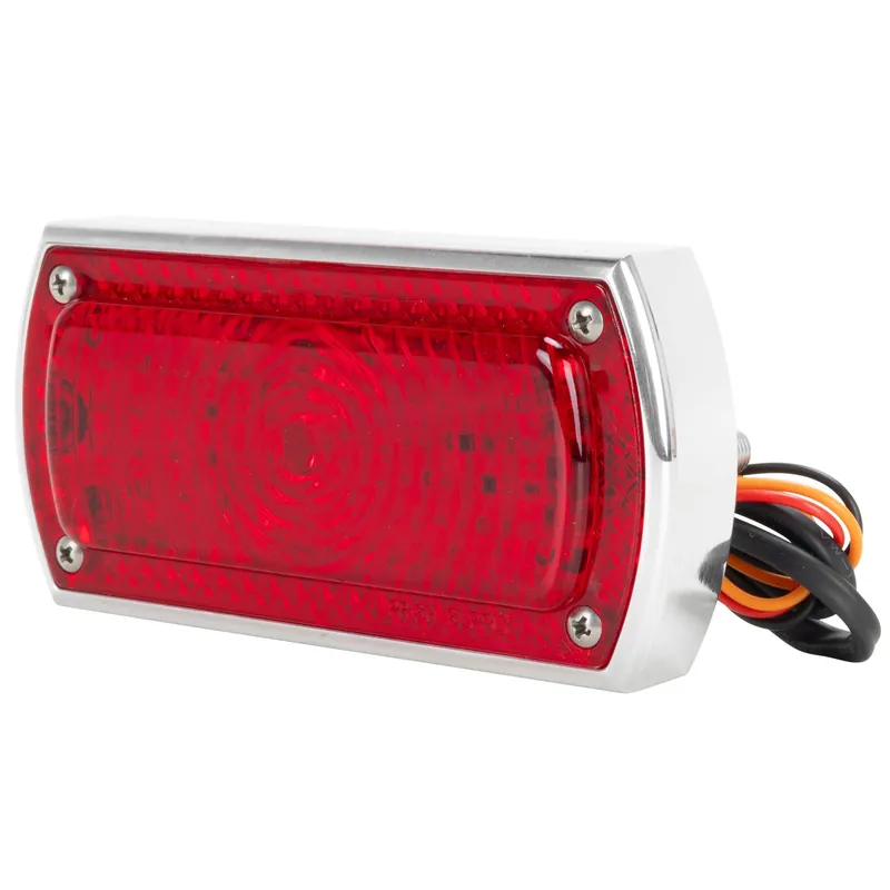 Prism Supply Co. Box Chopper Tail Light - Polished Original
