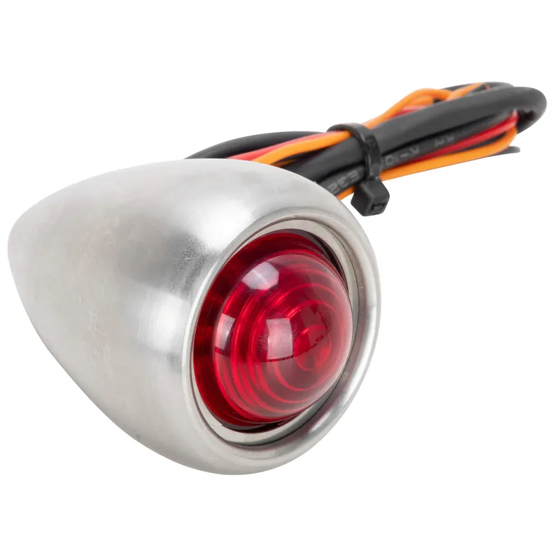Prism Supply Co. Stainless Steel Bullet Tail Light - Weld-On Luxury