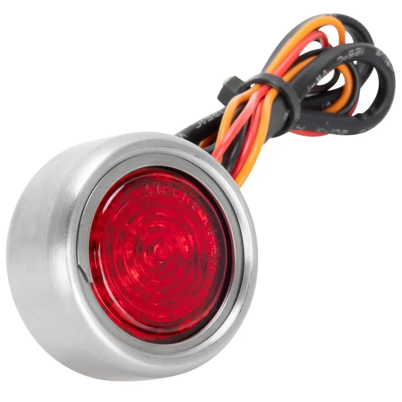 Prism Supply Co. Steel Flat Tail Light - Weld-On Professional Grade