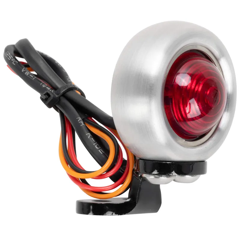 Prism Supply Co. Ripple Tail Light - Brushed Aluminum In Demand