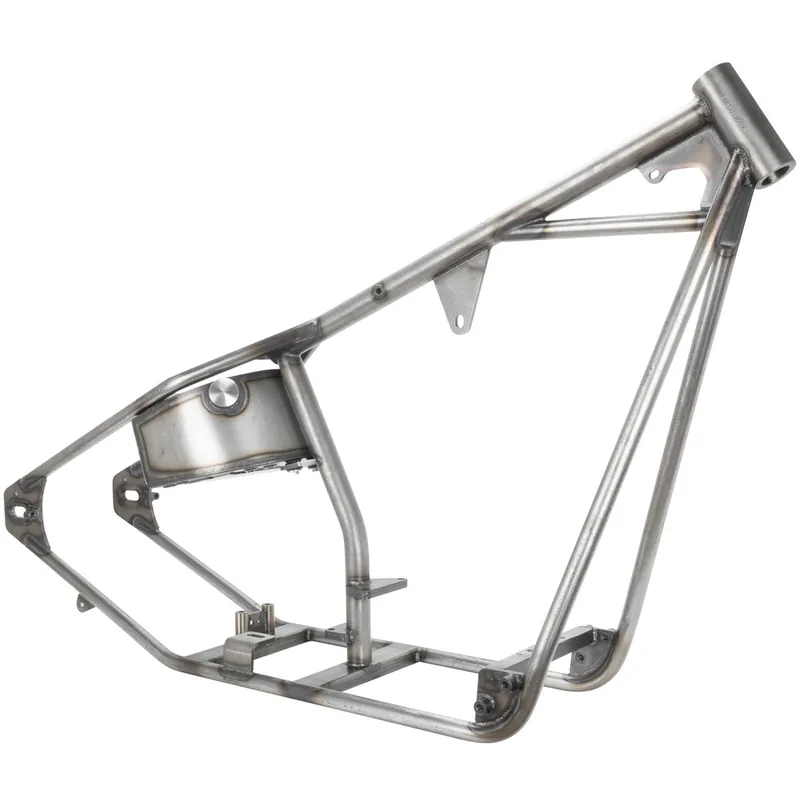 Free Shipping Full Rigid Chopper Frame 1936-1999 Harley-Davidson Big Twin 5 Speed - 3" Up - Sporty Tank Mounts - Horseshoe Oil Tank